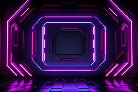 Download Cyberpunk Neon Effects Neon Background - Background Collection