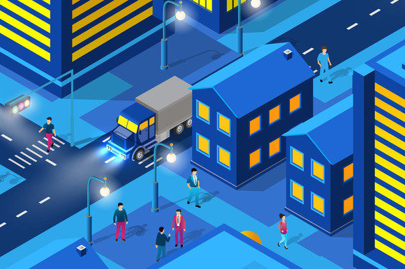 Download City People Background - Background Collection