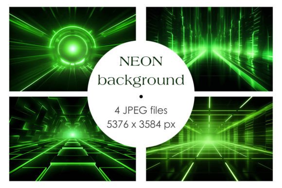 Download Green Neon Background - Background Collection