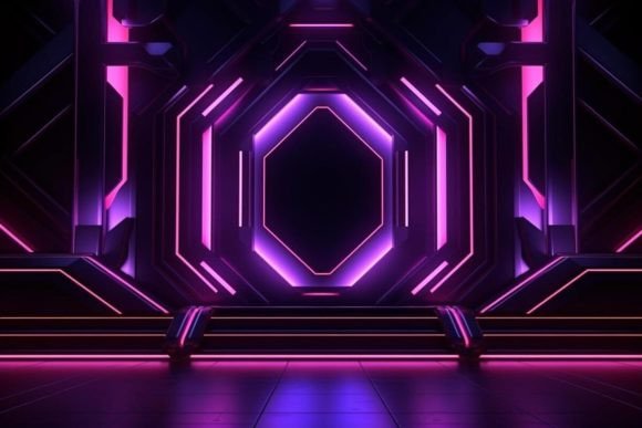 Download 90s Graphic Neon Theme Digital Art - Digital Collection