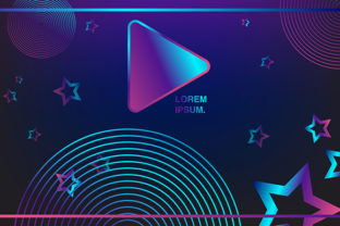 Download Neon Background Design Banner. - Background Collection