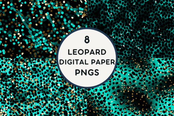 Download Leopard Digital Paper PNG-JPG - Digital Collection