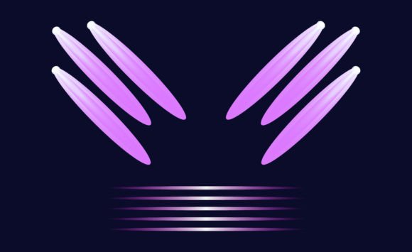 Download Neon Light Effect Background - Background Collection