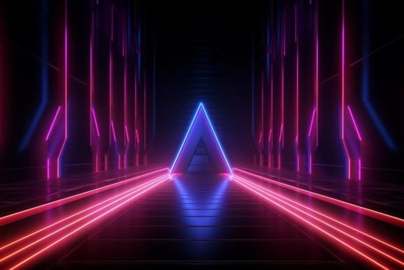 Download Neon Effects Abstract Background Design - Background Collection