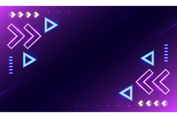 Download Neon Template Background Design Concept - Background Collection