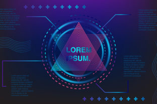 Download Neon Background Design Banner. - Background Collection