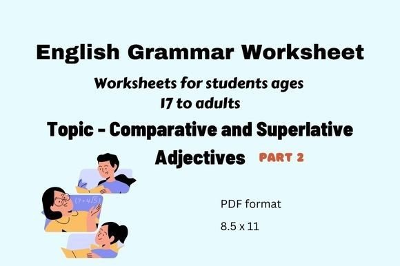 Download Comparative and Superlative Adjectives - Comparative Collection