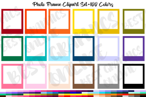 Download Photo Picture Digital Frame Clipart Set - Digital Collection