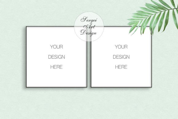 Download Square Black Frame Mockup, Digital Frame - Digital Collection