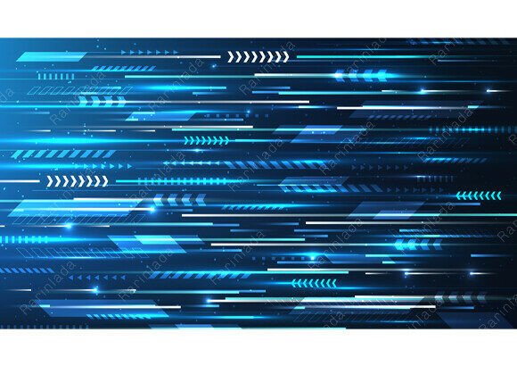 Download Abstract Futuristic High Tech Background - Background Collection